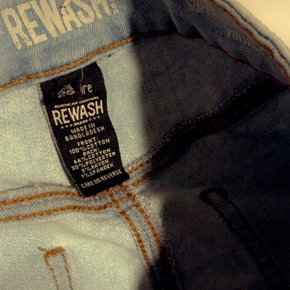 High rise denim shorts - Picture 3 of 3